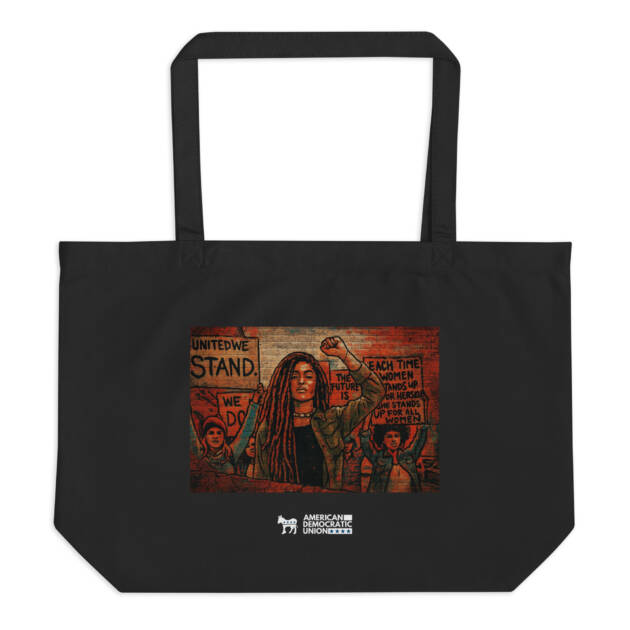 You Silence One, We Speak Louder – Large Organic Cotton Tote